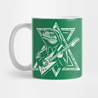 Lizard Wizard Guitar Fan Art Mug